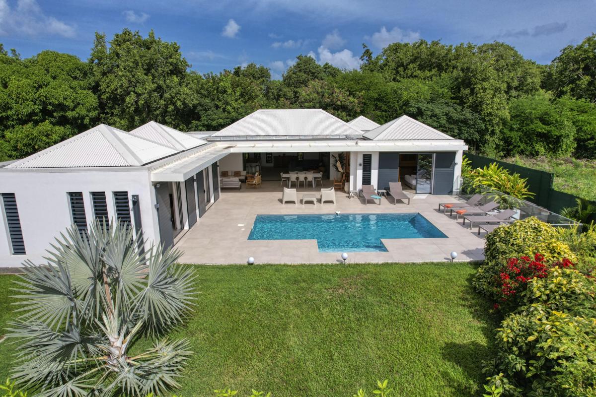 43.Location villa piscine Saint François Guadeloupe_Vue du ciel